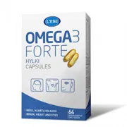 Omega 3 Forte Box/Carton showing the Front face.