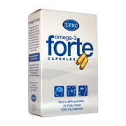 Omega 3 Forte Box/Carton showing the Front face.