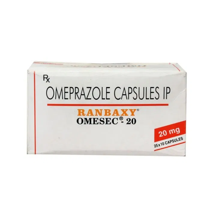 Omesec 20 mg Capsule pack