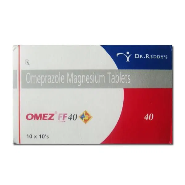 Omez FF 40 mg Tablet pack