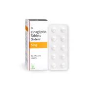 Ondero 5 Mg Tablet Box/Carton + Blister Pack showing the Front face