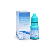 Ontears 15 ml Box + Eye Drops Bottle Showing the Front face