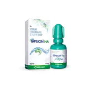 Opsion HA 5ml Box + Eye Drops Bottle Showing the Front face