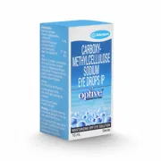 Optive Eye Drop 10 ml Box/Carton showing the Front face.