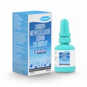 Optive Eye Drop 10 ml Box/Carton + Eye Drops Bottle showing the Front face.