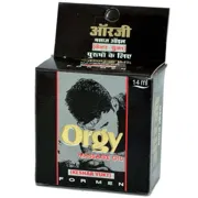 Orgy Enlargement Oil Box/Carton showing the Front face.