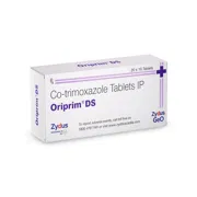 Oriprim DS 800 mg/160 mg Tablet Box Showing the Front face