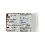 Orlean 60 Capsule Blister Pack showing the Back face.