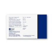 Orlica Capsule Strip showing the Back face.