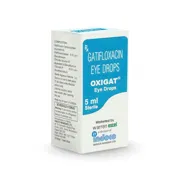 Oxigat 5 ml Box/Carton showing the Front face.