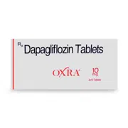 Oxra 10 Mg Tablet Box/Carton showing the Front face.