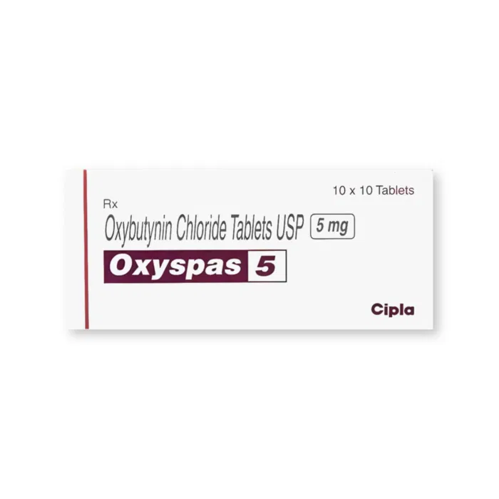 Oxyspas 5 mg Tablet pack