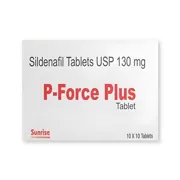 P-Force Plus Box/Carton showing the Front face.