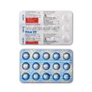 PAN 40 Tablet Blister Pack showing the Front/Back face.