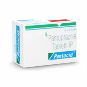 Pantocid Tablet Box/Carton showing the Front face.