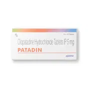 Patadin Tablet Box/Carton showing the Front face.