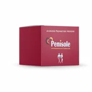 Penisole 100 mg Capsules (Penis Enlargement Capsule) Box/Carton showing the Front face.