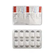 Pentanerv 300 Mg Tablet Blister Pack showing the Front face.