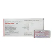 Perinorm 10 Mg Box/Carton + Blister Pack showing the Front and Back face.