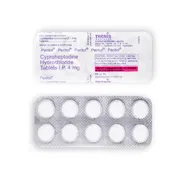 Peritol 4 Mg Tablet Blister Pack showing the Front/Back face.
