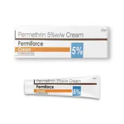 Permiforce Cream 30 Gm Box/Carton + Tube showing the Front face.