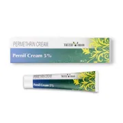 Pernil 5% Cream Box/Carton + Tube showing the Front face.