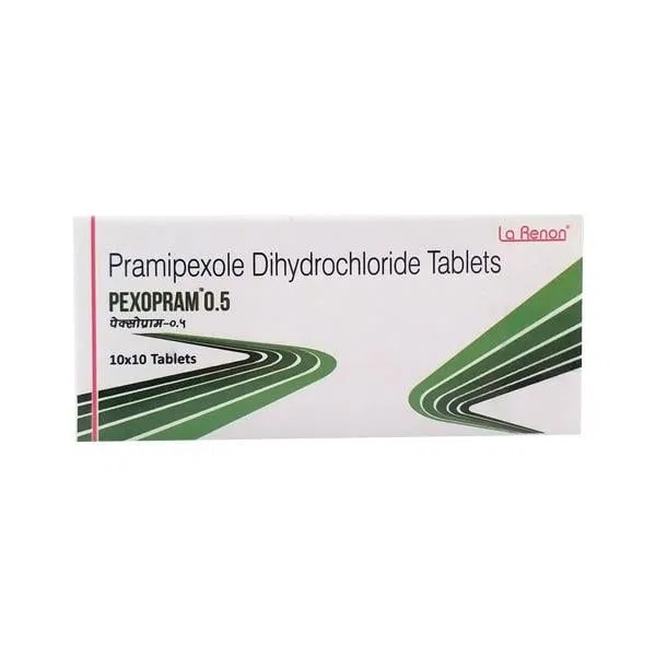 Pexopram 0.5 mg Tablet pack