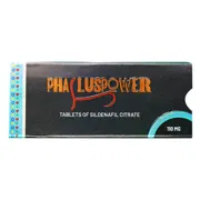 Phallus Power 110 Mg Box/Carton showing the Front face.
