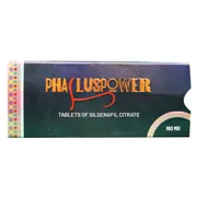 Phallus Power 160 Mg Box/Carton showing the Front face.