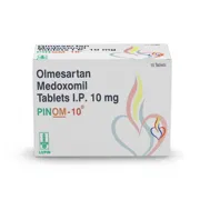Pinom 10 Tablet Box/Carton showing the Front face.