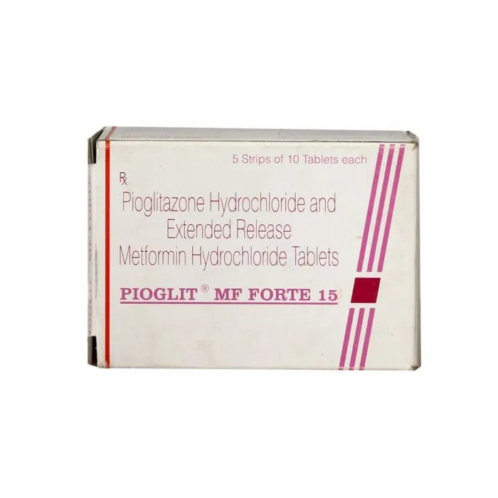 Pioglit MF Forte 15 + 850 mg Tablet pack