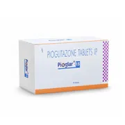 Piomore 15 Mg Tablet Box/Carton showing the Front face.