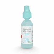 Pixelub 10 ml Eye Drops Bottle showing the Front face.