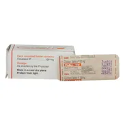 Pletoz 100 Mg Box/Carton + Blister Pack showing the Front and Back face.