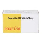 Poxet 90 Mg Box/Carton showing the Front face.