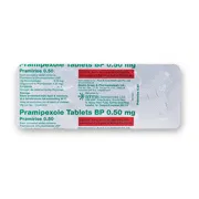 Pramirise 0.5 Mg Tablet Blister Pack showing the Back face.