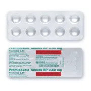 Pramirise 0.5 Mg Tablet Blister Pack showing the Front/Back face.