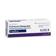 Pulmicort 1 Mg Respules Box/Carton Front view