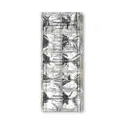 Pyridium 200 Mg Tablet Blister Pack showing the Front face.