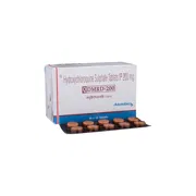 Qdmrd 200 Tablet Box/Carton + Blister Pack showing the Front face.