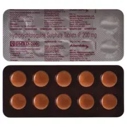 Qdmrd 200 Tablet Blister Pack showing the Front and Back face.