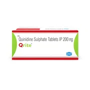 Qrite Tablet Box/Carton showing the Front face