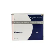 Razo 20 Mg Box/Carton showing the Front face.