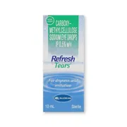 Refresh Tears 0.5% Box/Carton showing the Front face.