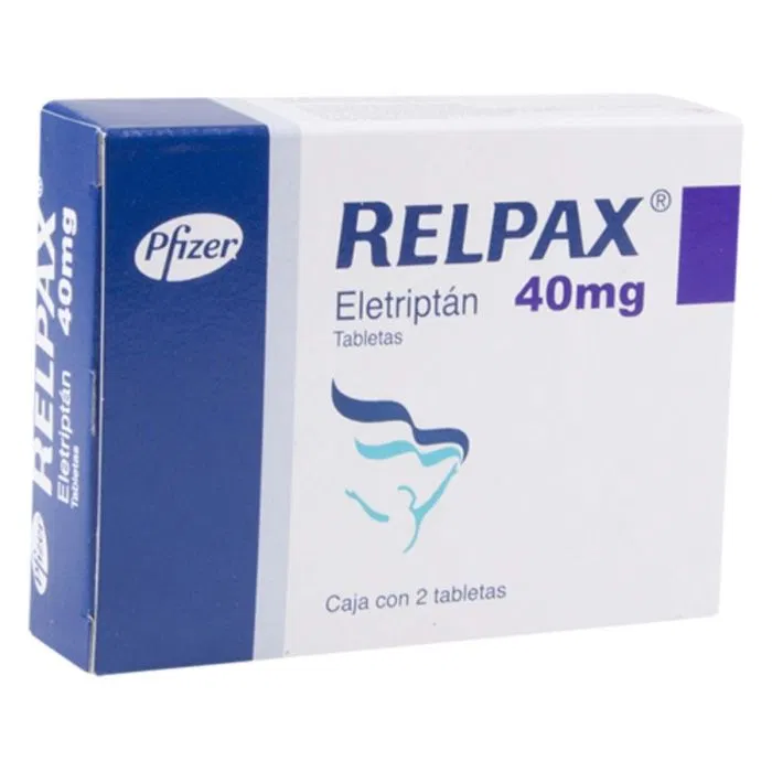 Relpax 40 mg Tablet pack