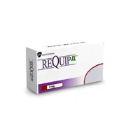 Requip XL 8 Mg Box/Carton showing the Front face.