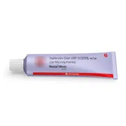 Revize Micro 0.025% Gel Tube showing the Front face.