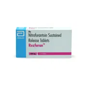 Rezfuran 100 Mg Tablet Box Showing the Front face