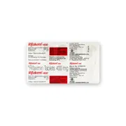 Rifakem 400 Mg Tablet Blister Pack showing the Back face