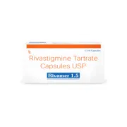 Rivamer 1.5 Mg Capsule Box/Carton showing the Front face